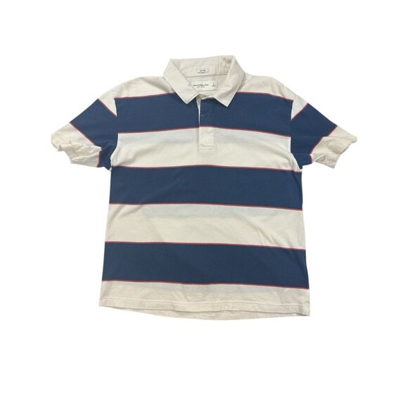 Abercrombie & Fitch men's Relaxed Polo shirt Size Small - Picture 1 of 6
